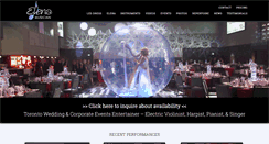 Desktop Screenshot of elenamusician.com